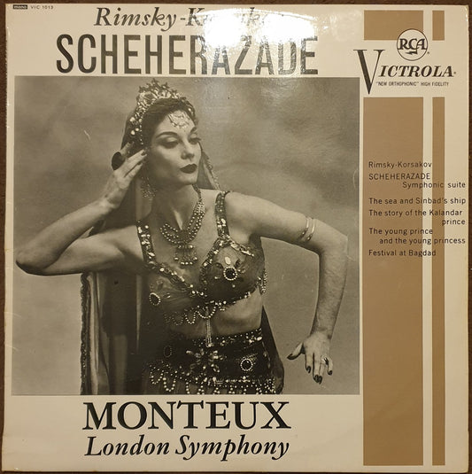 Rimsky-Korsakov: Scheherazade Symphonic Suite Op. 35 from RCA Victrola (VIC 1013)