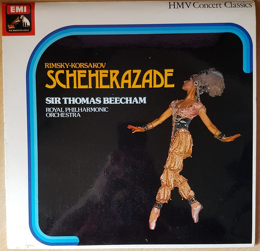 Rimsky-Korsakov: Scheherazade by Sir Thomas Beecham/Royal Philharmonic Orchestra from His Master's Voice (SXLP 30253)