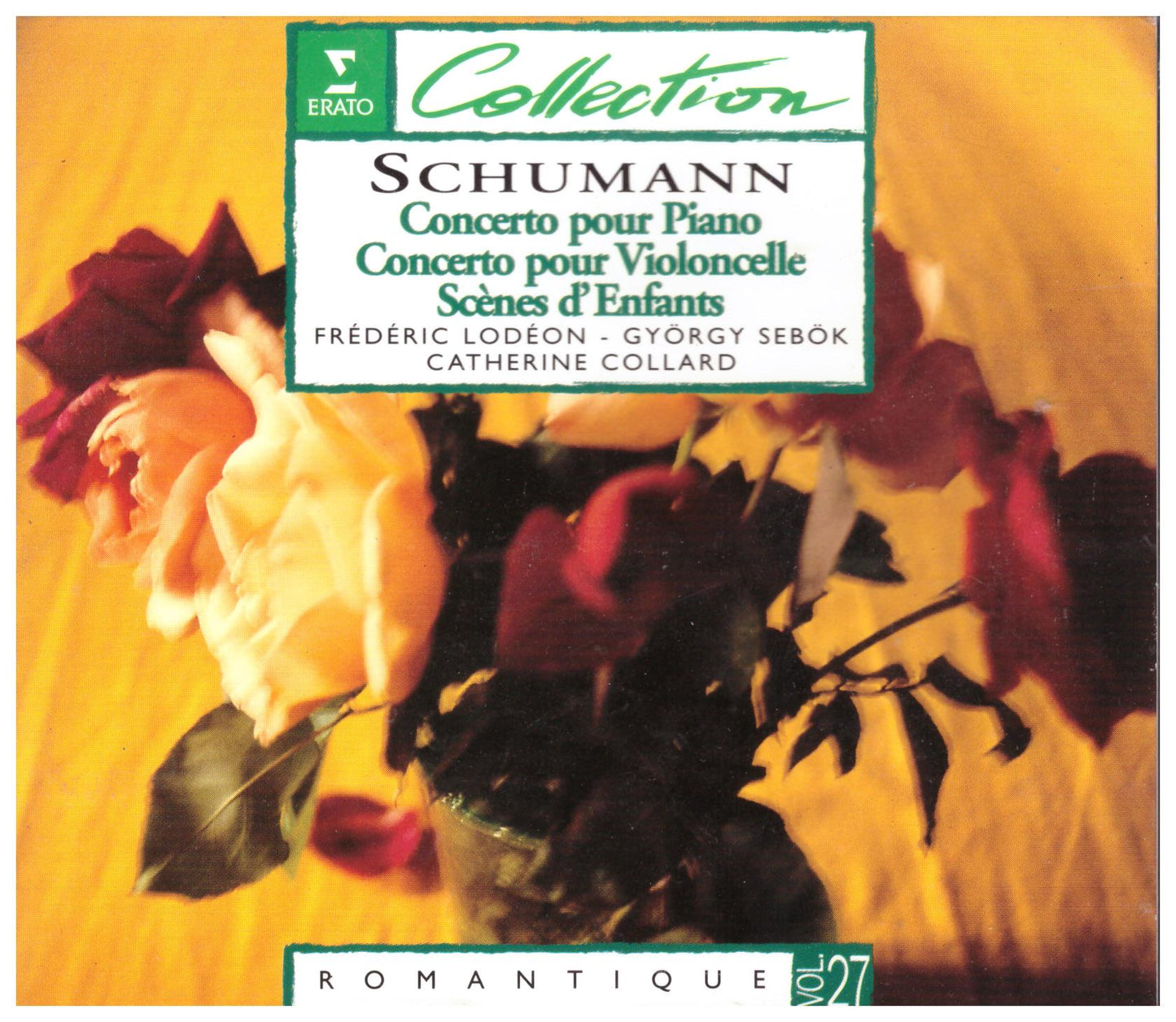 Schumann: Concerto Pour Piano/Concerto Pour Violoncelle/Scenes D'Enfants CD from Erato (WE 839)