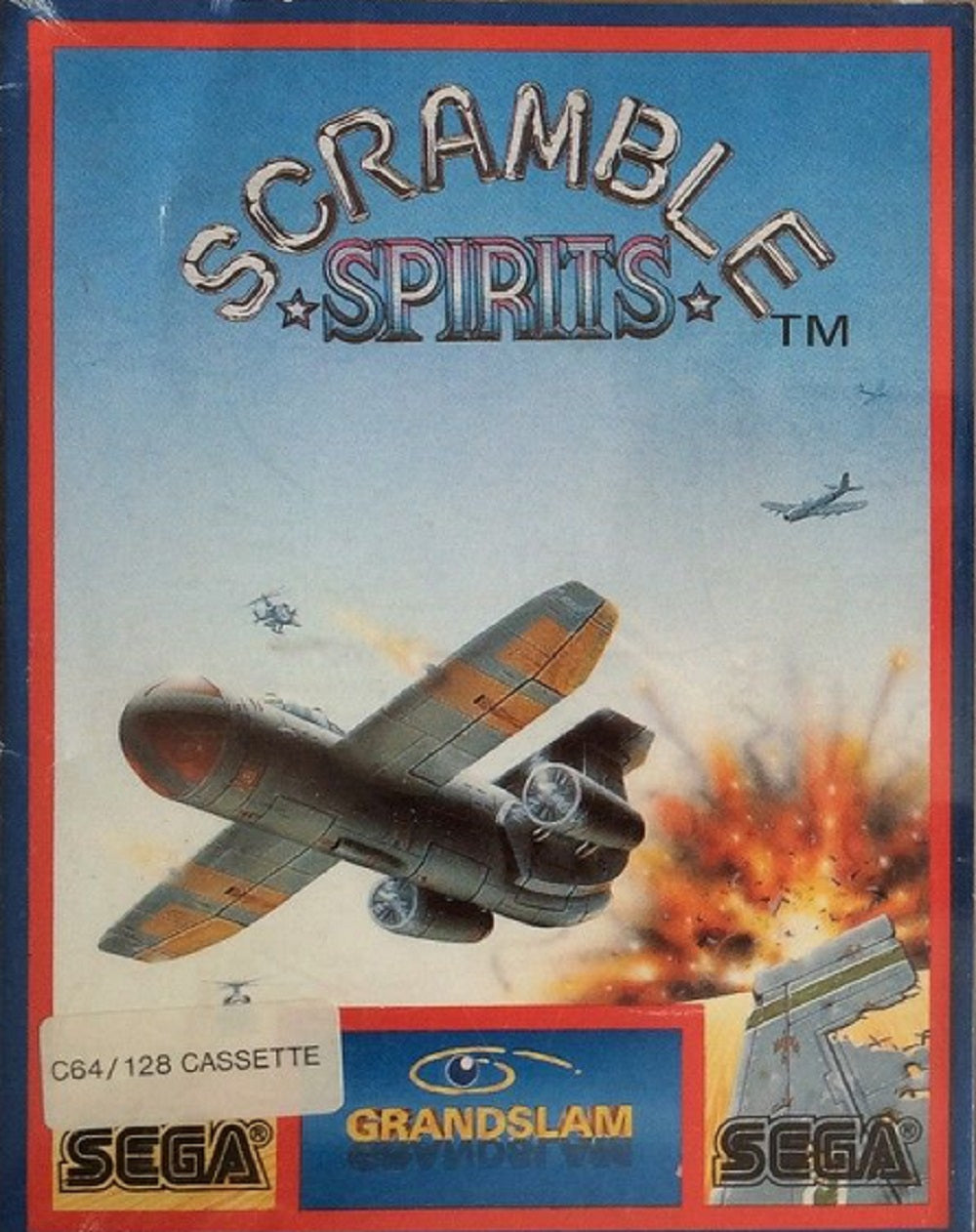 Scramble Spirits for Commodore 64 from Grandslam