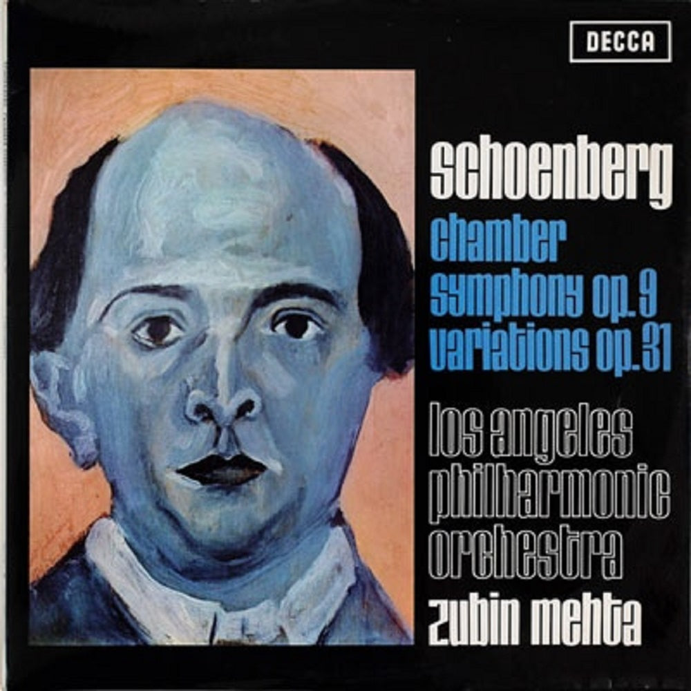 Schoenberg Chamber Symphony Op. 9/Variations Op. 31 by Los Angeles Philharmonic Orchestra & Zubin Mehta from Decca (SXL 6390)