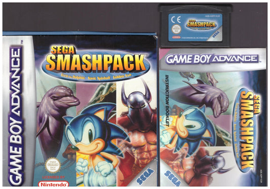 Sega Smashpack for Nintendo Gameboy Advance from Sega (AGB P A3PP)