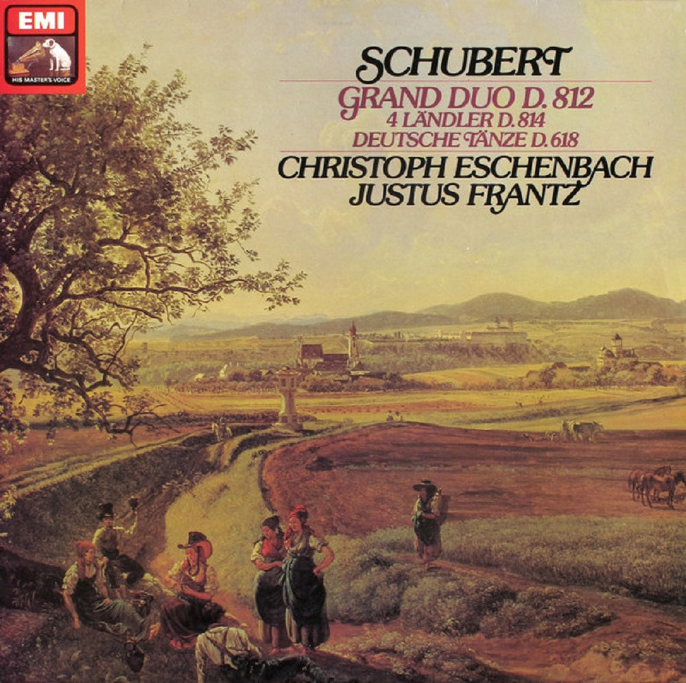 Schubert: Grand Duo D. 812/4 Landler D. 814/Deutsche Tanze D. 618 by Christoph Eschenbach & Justus Frantz from EMI/His Master's Voice (ASD 3814)