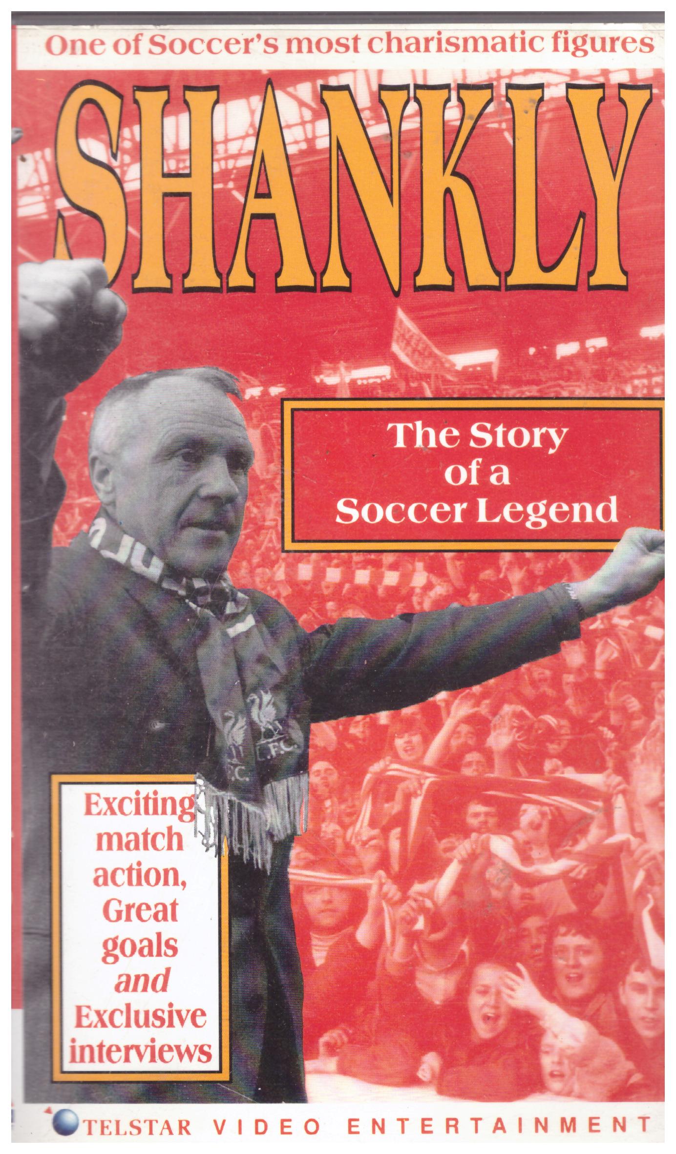 Shankly: The Story Of A Soccer Legend VHS from Telstar Video Entertainment (TVE 4008)