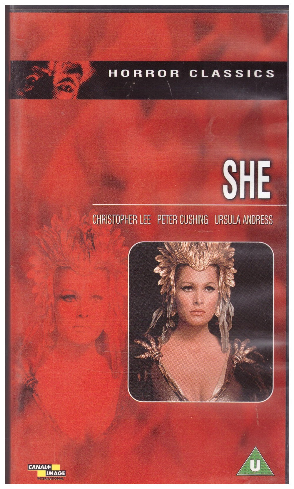 She on VHS from Canal+ Image/Warner Bros (S039252)