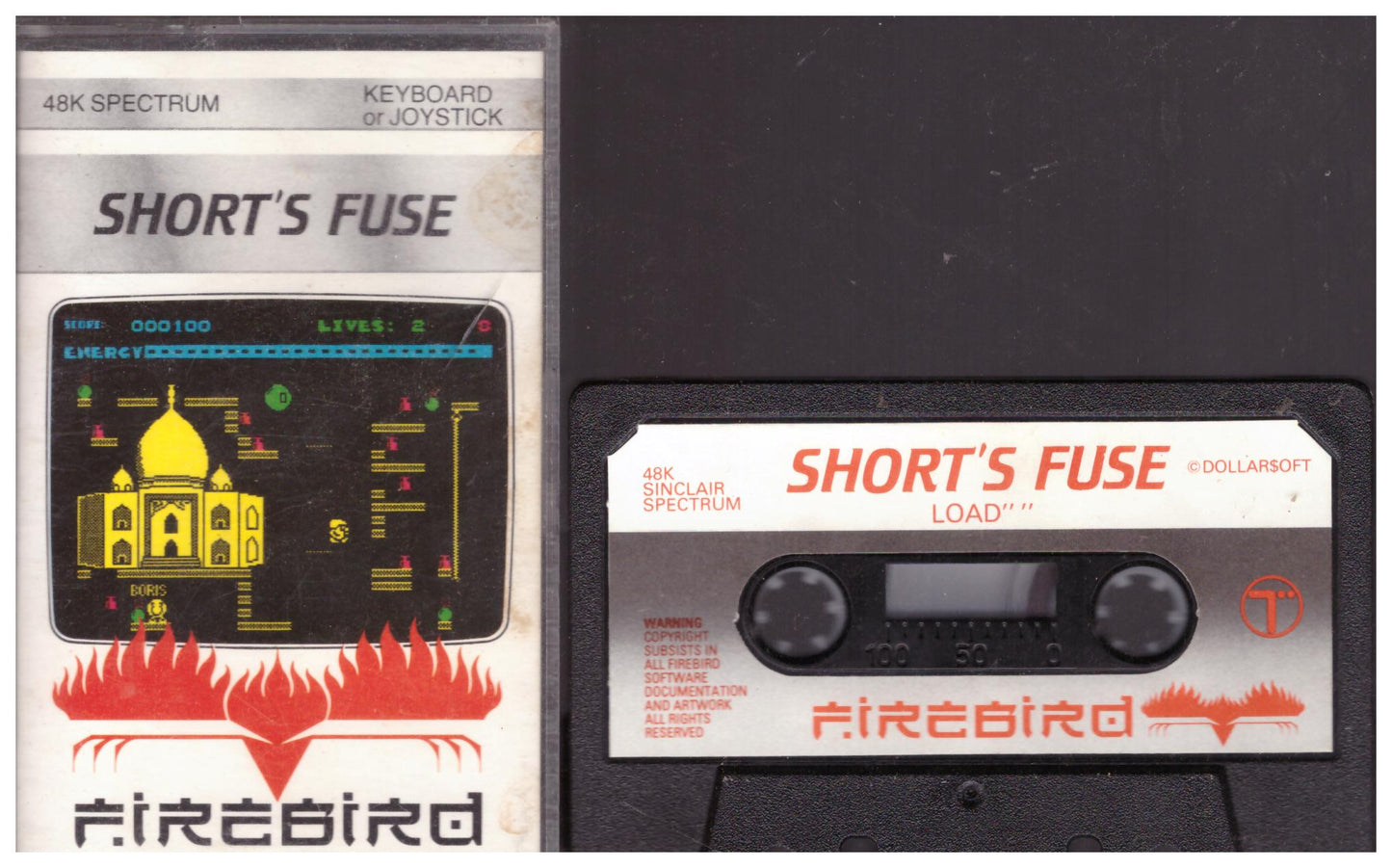 Short's Fuse for ZX Spectrum from Firebird