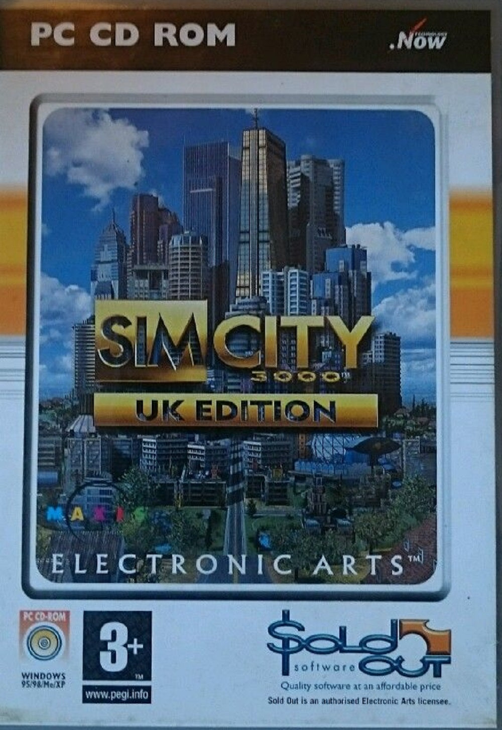 SimCity 3000 UK Edition for PC from EA/Sold Out Software