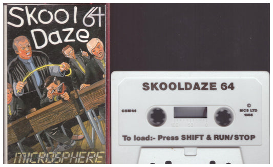 Skooldaze for Commodore 64 from Microsphere