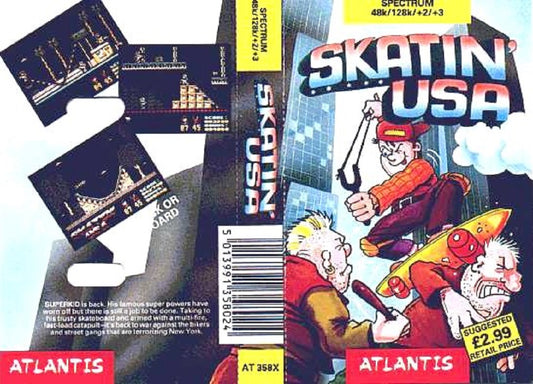 Skatin' USA for ZX Spectrum from Atlantis