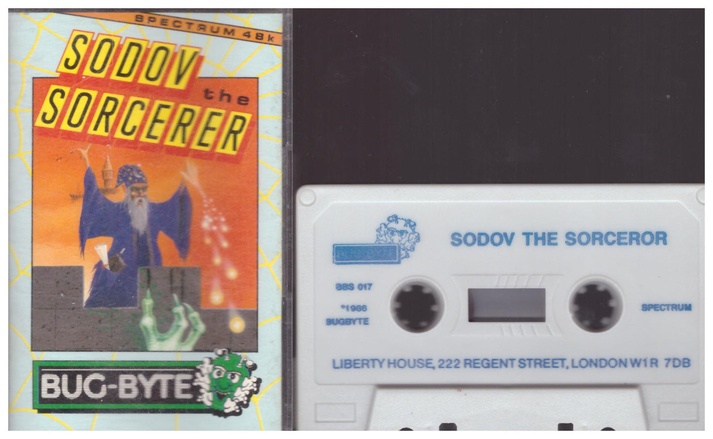 Sodov The Sorcerer for ZX Spectrum from Bug-Byte (BBS 017)