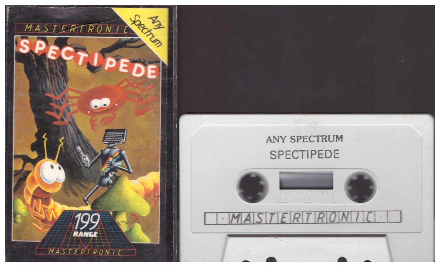 Spectipede for ZX Spectrum from Mastertronic (IS 0021)