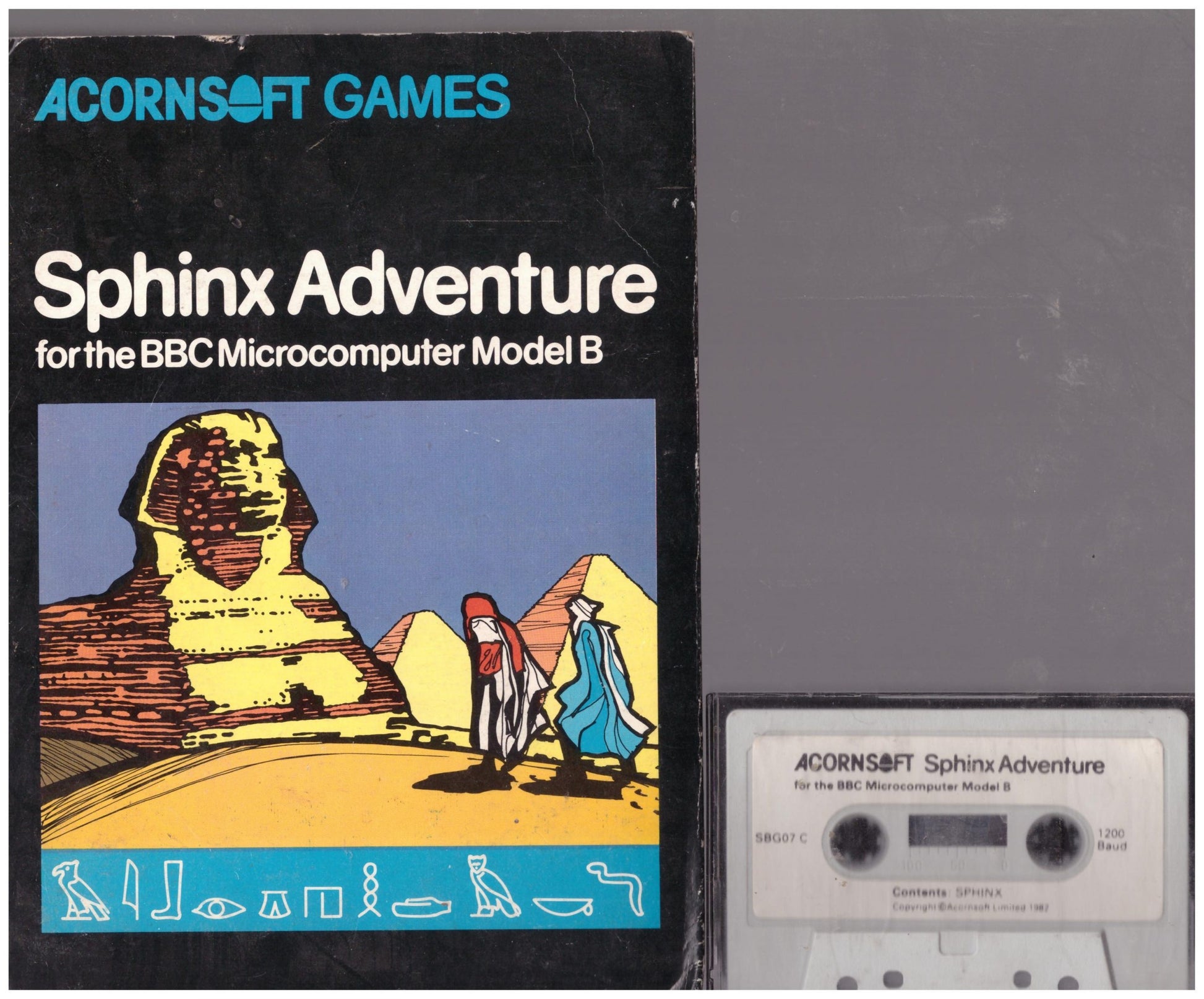 Sphinx Adventure for BBC Micro Model B from Acornsoft (SGB07)