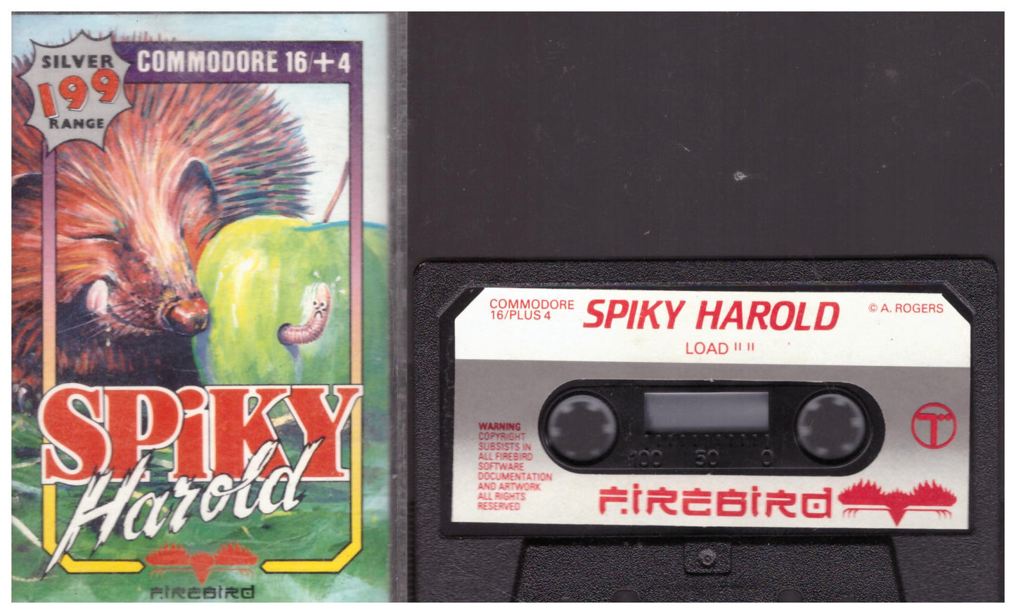 Spiky Harold for Commodore 16/Plus 4 from Firebird