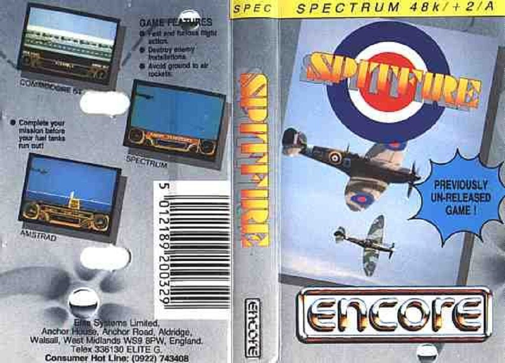 Spitfire for ZX Spectrum from Encore