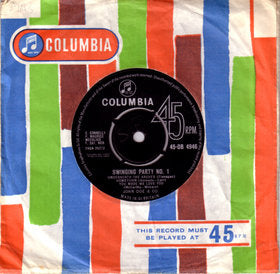 7" 45RPM Swinging Party No.1 EP by John Doe & Co from Columbia