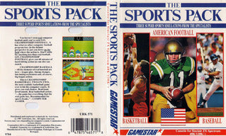 The Sports Pack for Spectrum by Gamestar on Tape