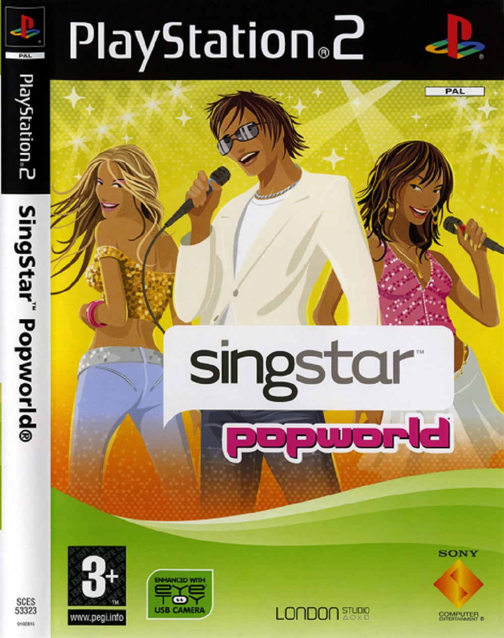 Singstar: Popworld PAL for Sony Playstation 2/PS2 from Sony (SCES 53323)