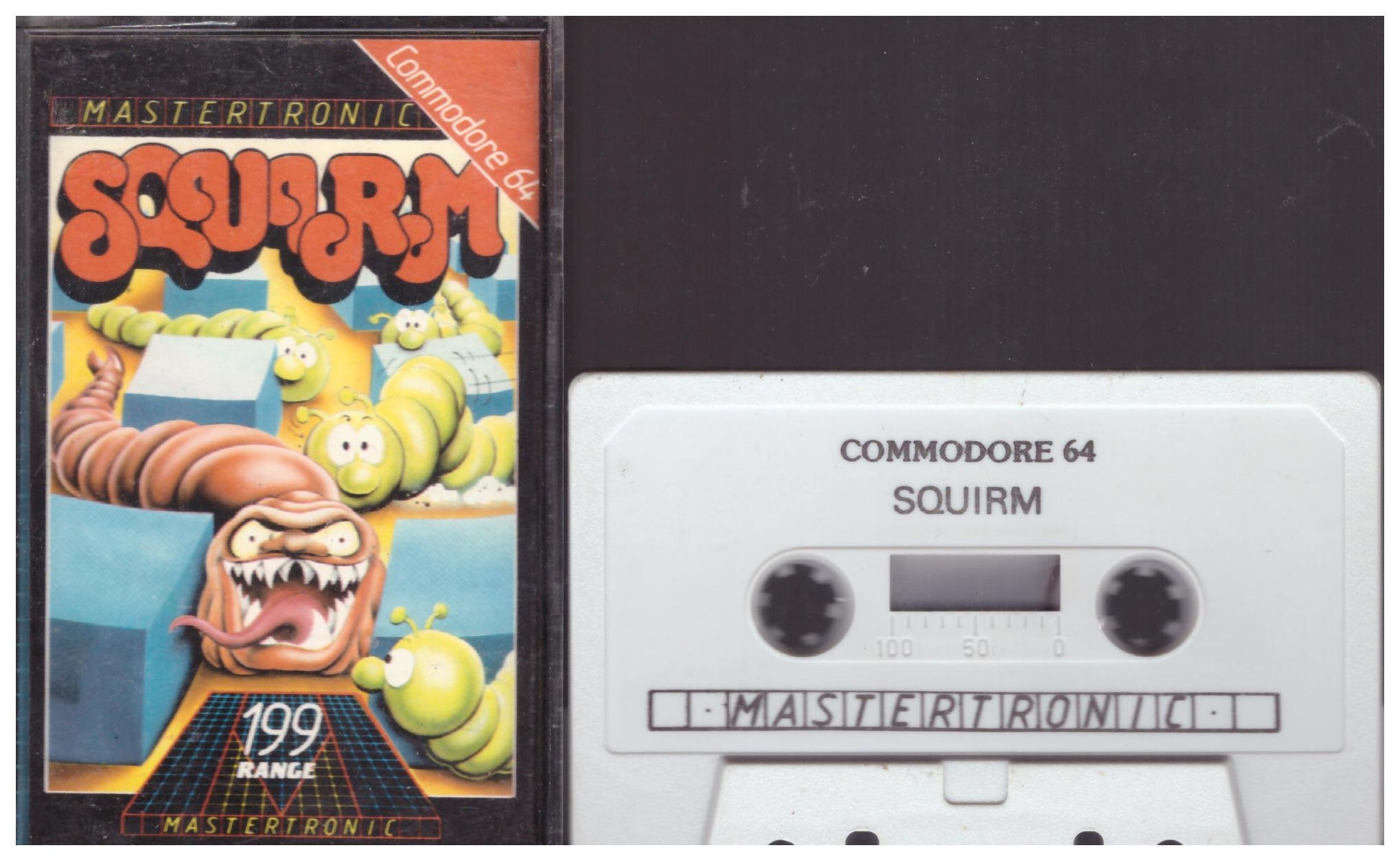 Squirm for Commodore 64 from Mastertronic (IC 0003)