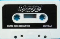 Skate Rock Simulator Tape Only for Amstrad CPC by Ricochet/Mastertronic