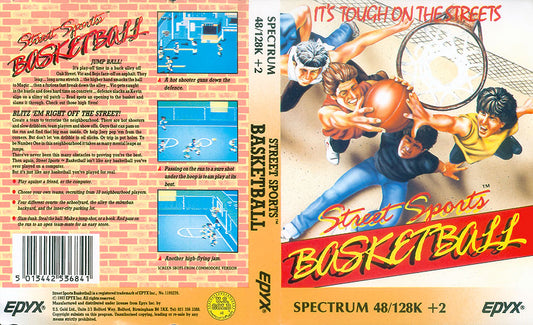 Street Sports Basketball for ZX Spectrum from Epyx/U.S. Gold