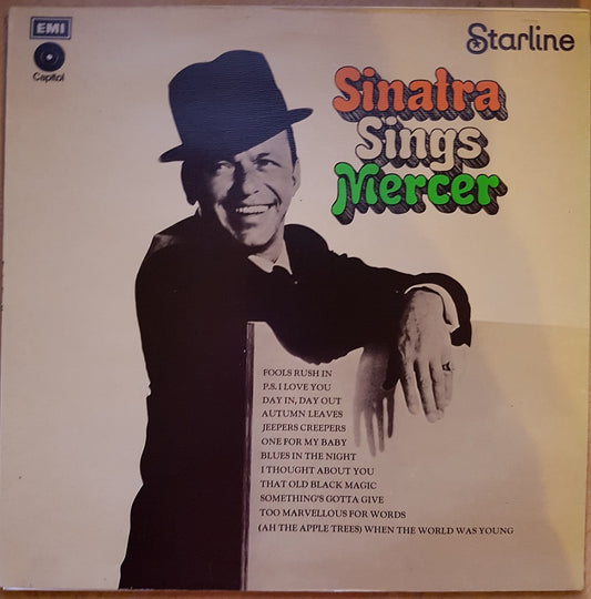 Sinatra Sings Mercer by Frank Sinatra from Capitol Records (SRS 5167)