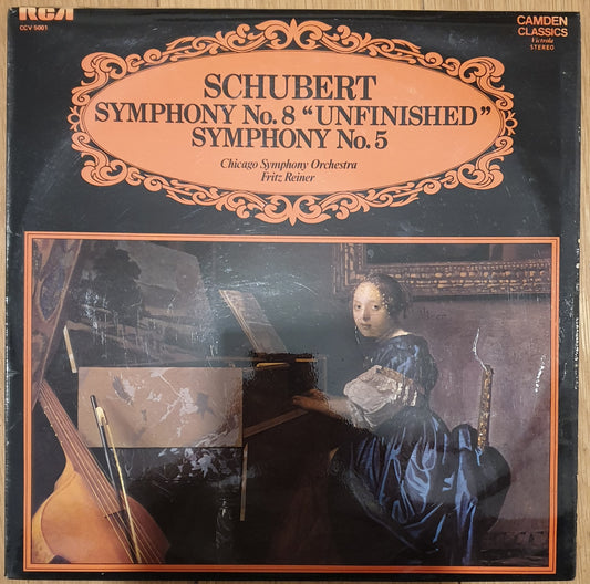 Schubert: Symphony No. 8 "Unfinished"/Symphony No. 5 from RCA (CCV 5001)