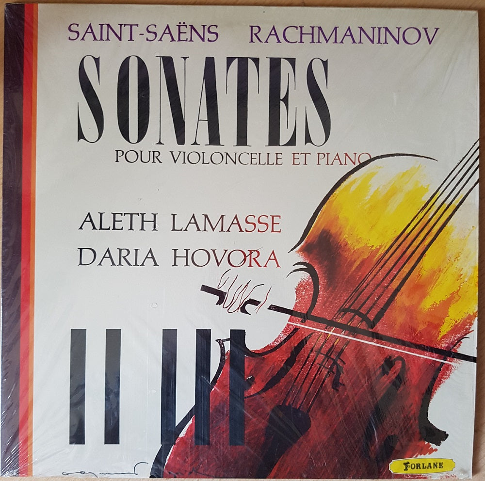 Saint-Saens/Rachmaninov: Sonates Pour Violoncelle Et Piano from Forlane (UM 3546)