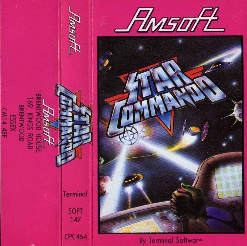 Star Commando for Amstrad CPC by Amsoft on Tape