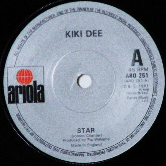 7" 45RPM Star/Give It Up by Kiki Dee from Ariola-1