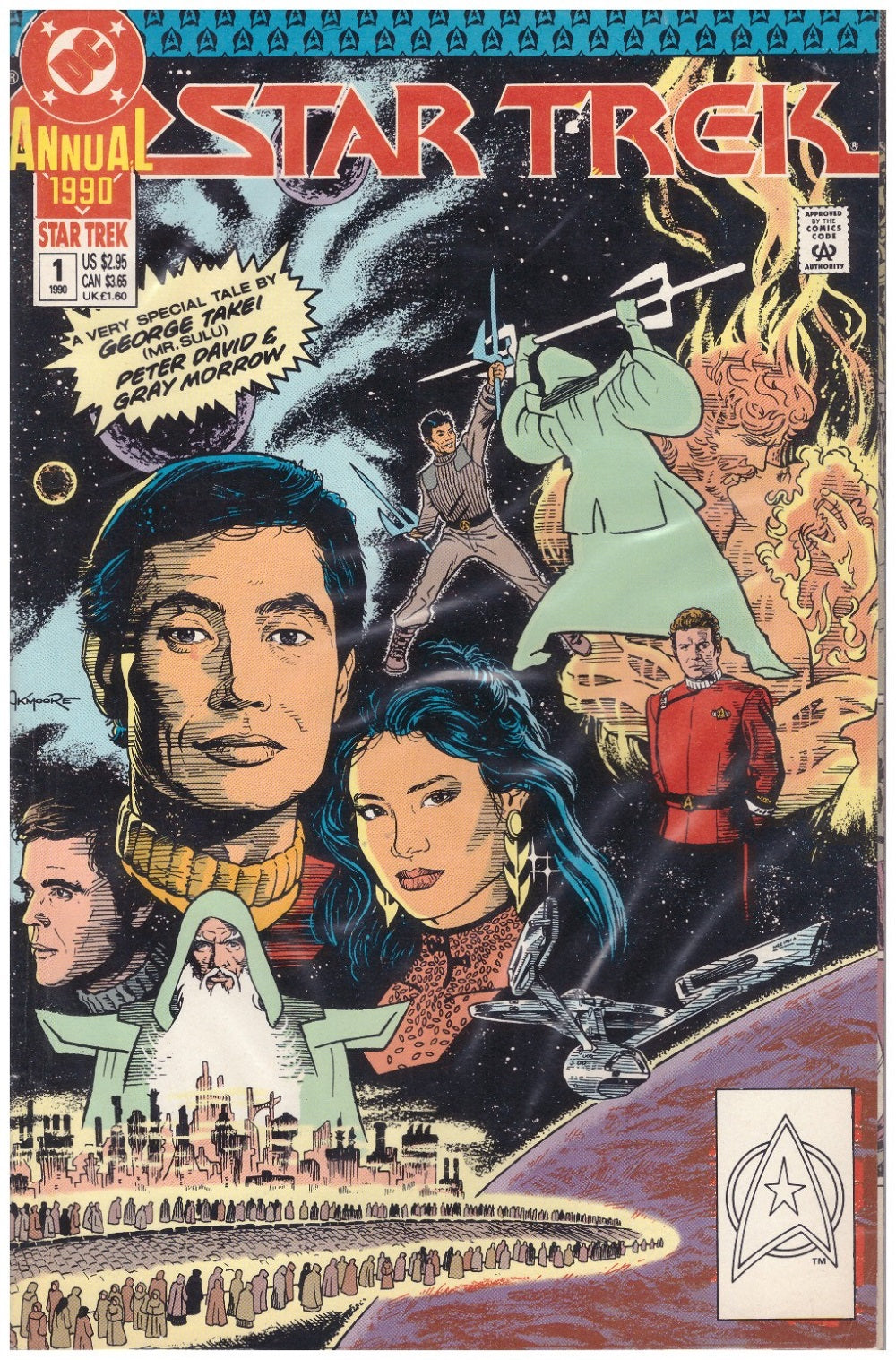 Star Trek Annual #1 1990 from DC Comics