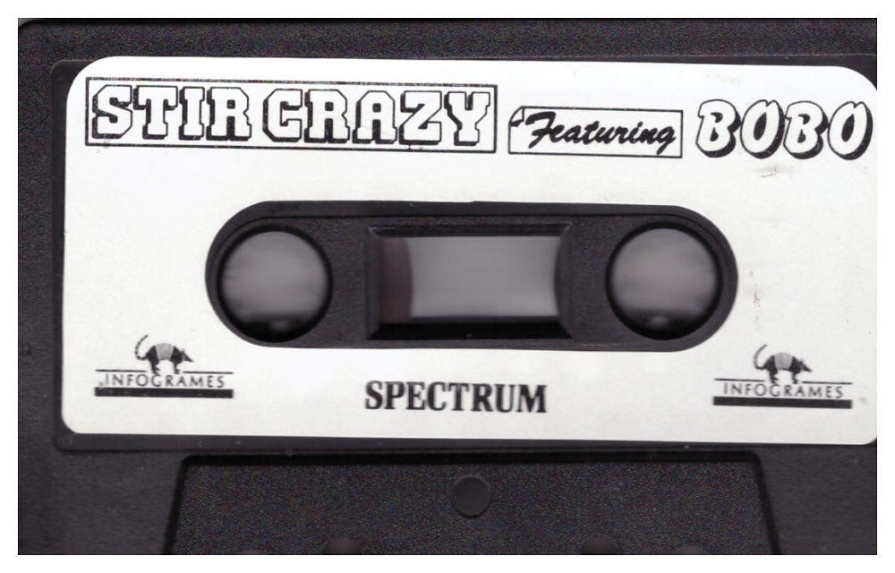 Stir Crazy Featuring Bobo Tape Only for ZX Spectrum from Infogrames