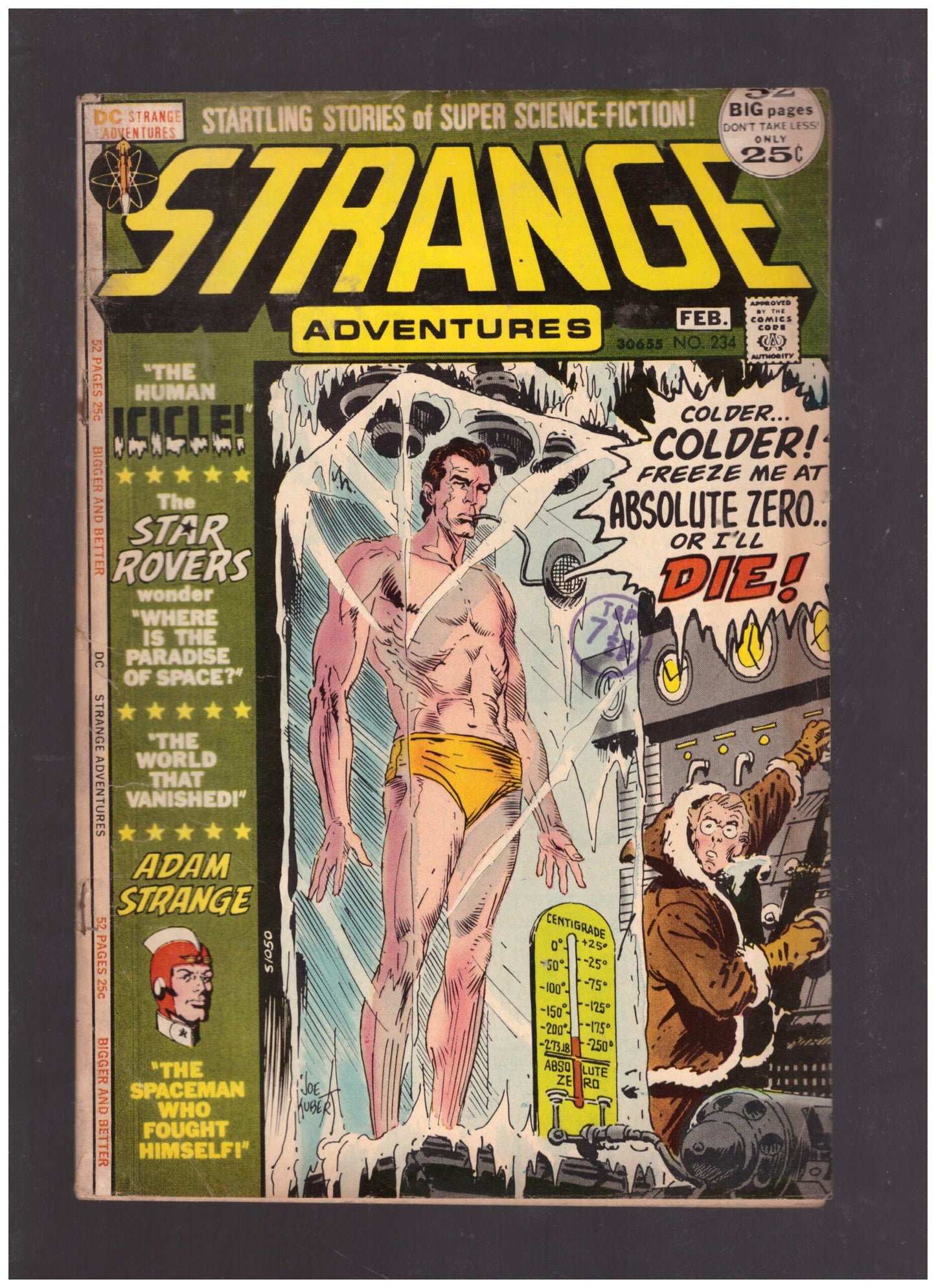 Strange Adventures #234 Feb 1972 from DC Comics