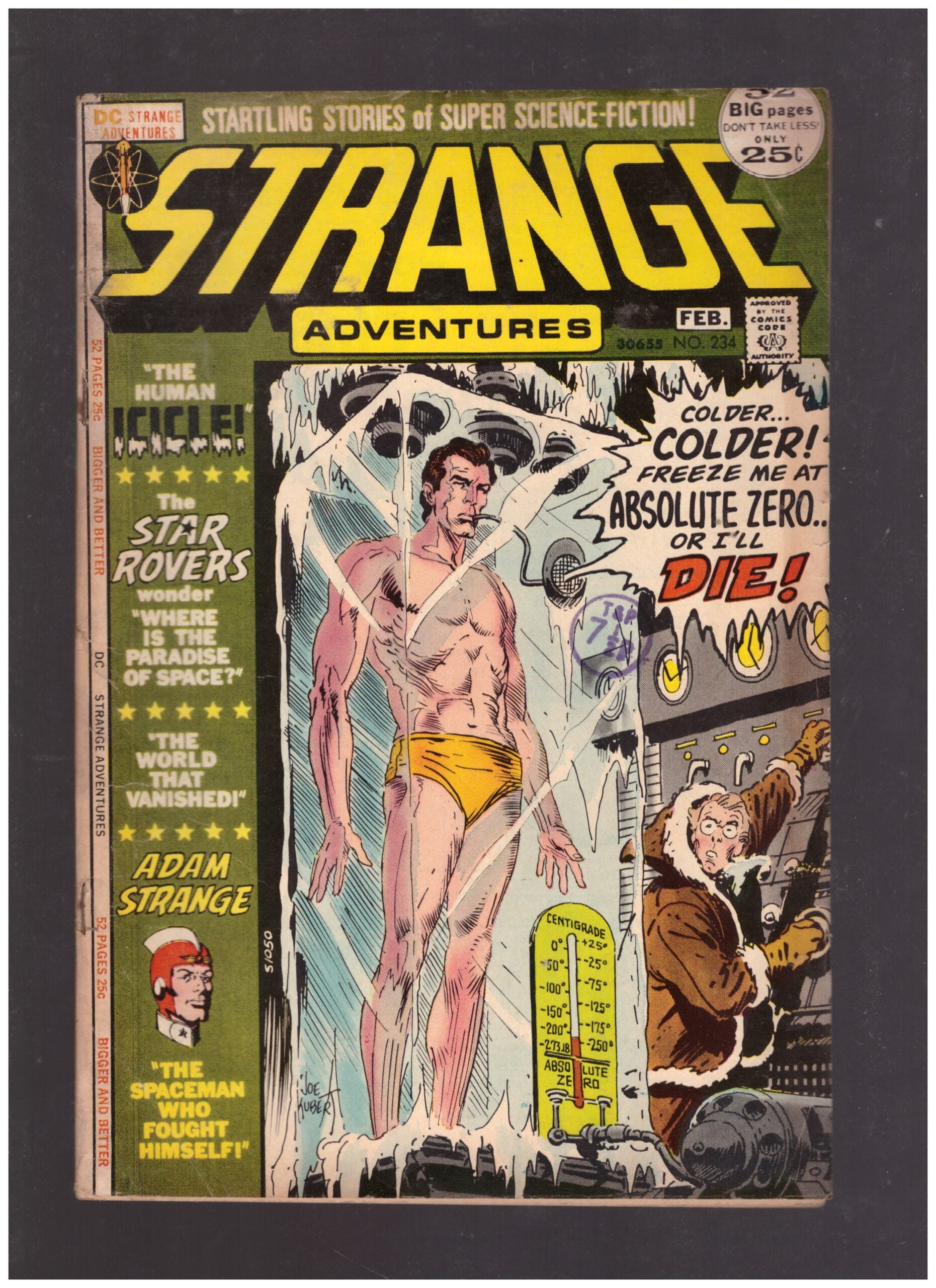 Strange Adventures #234 Feb 1972 from DC Comics