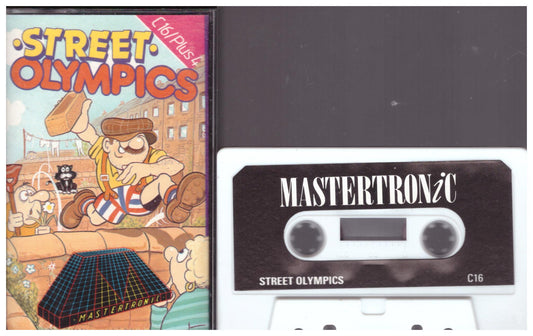 Street Olympics for Commodore 16/Plus 4 from Mastertronic (2C 0117)