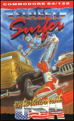 Street Surfer for Commodore 64 by Entertainment USA/Mastertronic on Tape