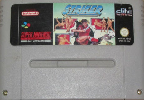 Striker PAL for Super Nintendo/SNES from Elite