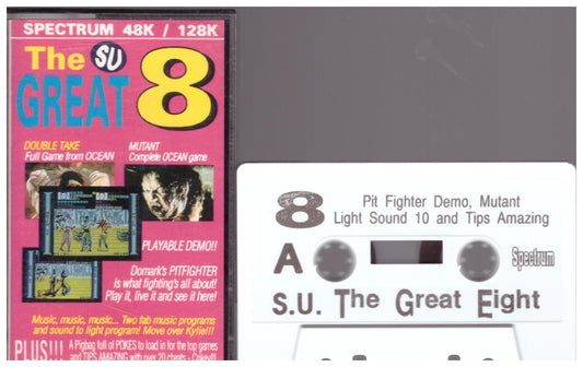 Sinclair User 116: Great Eight 5 October 1991 Covertape for ZX Spectrum