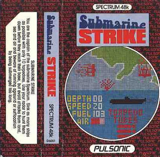 Submarine Strike for ZX Spectrum from Pulsonic (D6001)