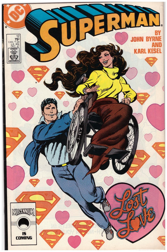 Superman #12 Dec 87 from DC Comics