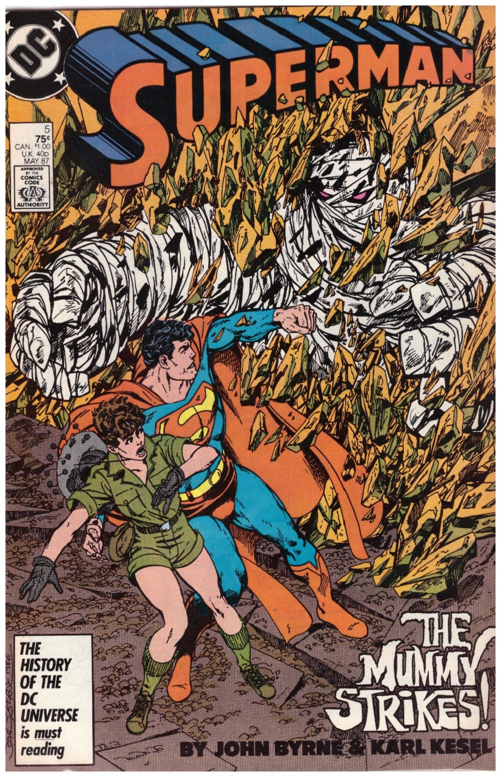 Superman #5 May 87 from DC Comics