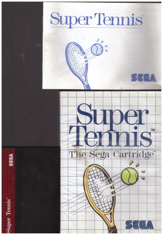 Super Tennis for Sega Master System from Sega (MK-4507-50)