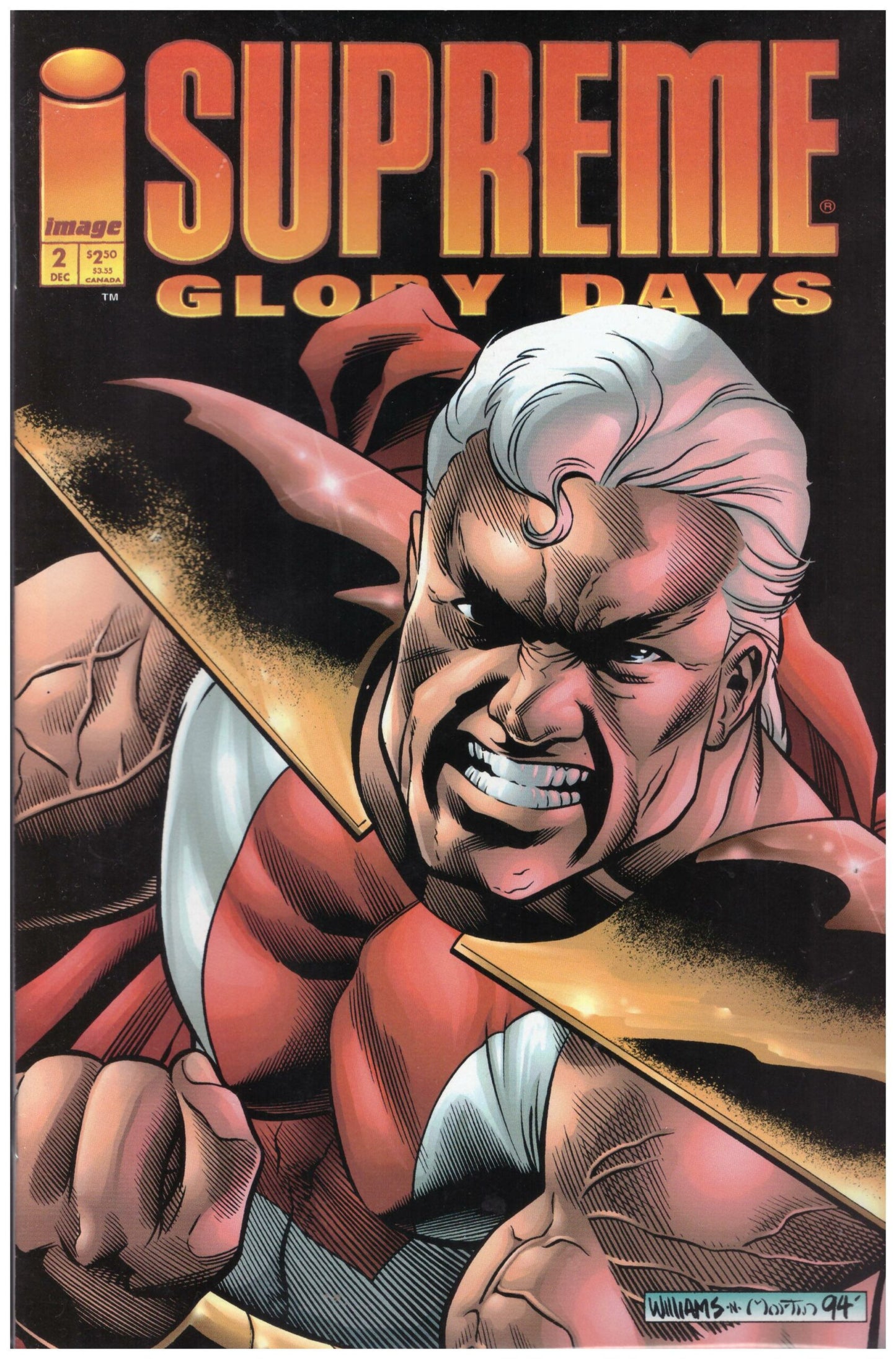 Supreme Glory Days #2, Image Comics Supreme, classic superhero comics, collectible Supreme comic book