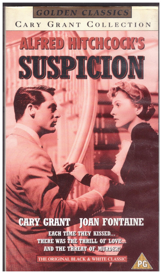 Suspicion VHS from 4 Front Video (085 326 3)