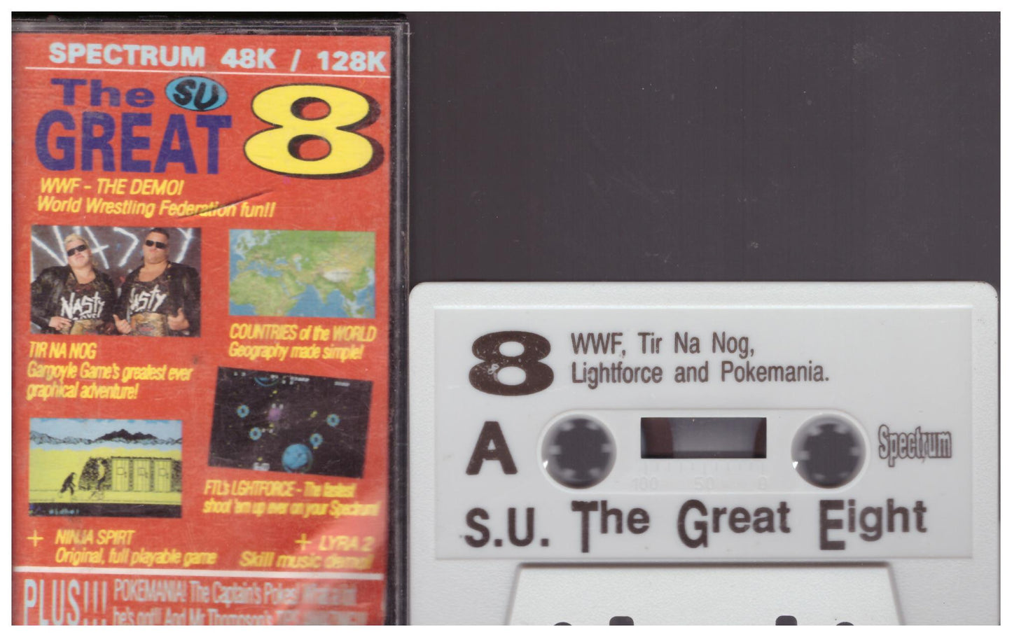 Sinclair User 118: Great Eight 7 December 1991 Covertape for ZX Spectrum