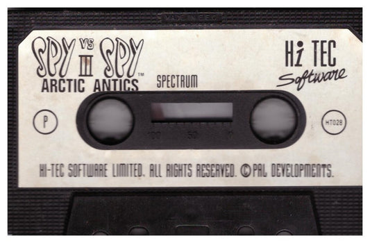 Spy Vs Spy III: Artic Antics Tape Only for ZX Spectrum from Hi-Tec Software