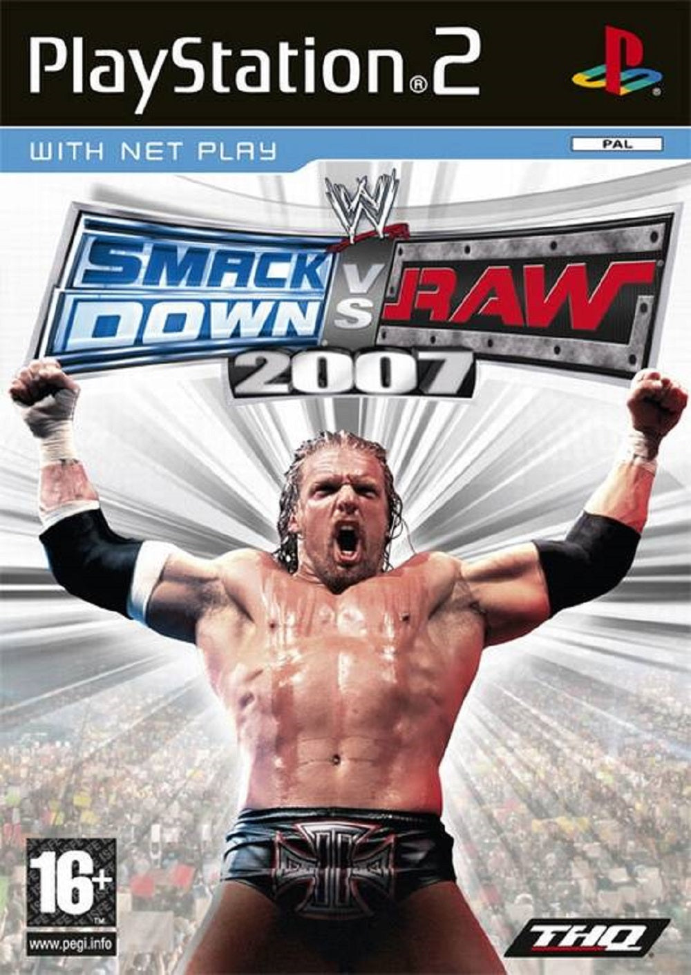 Smackdown Vs Raw 2007 PAL for Sony Playstaion 2/PS2 from THQ (SLES 54489)