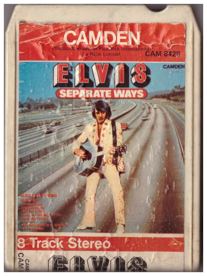 Seperate Ways 8-Track by Elvis Presley from Camden