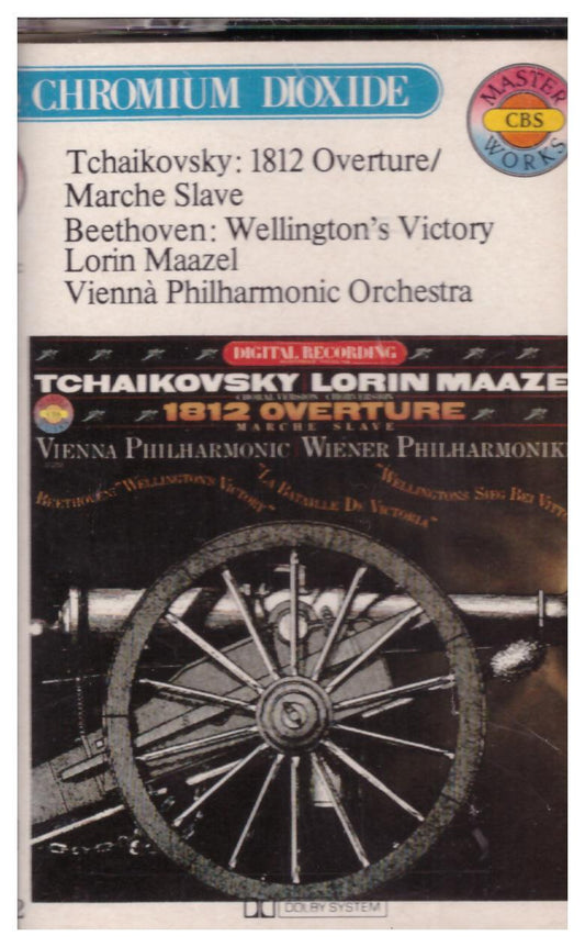 Tchaikovsky: 1812 Overture/Marche Slave - Beethoven: Wellington's Victory bu Lorin Maazel & The Vienna Philharmonic Orchestra from CBS