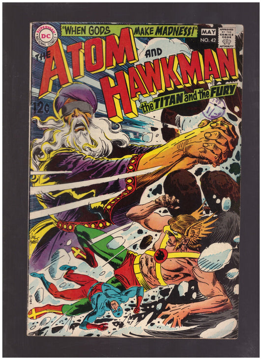 The Atom And Hawkman #42 May 1969 from DC Comics