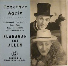 7" 45RPM Together Again EP by Flanagan and Allen from Columbia